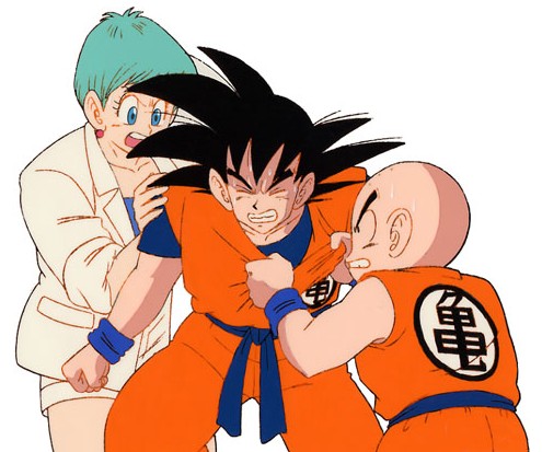 Get a grip, Goku!