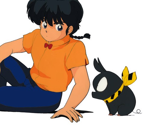 Ranma and P-Chan