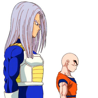 Trunks and Krillin