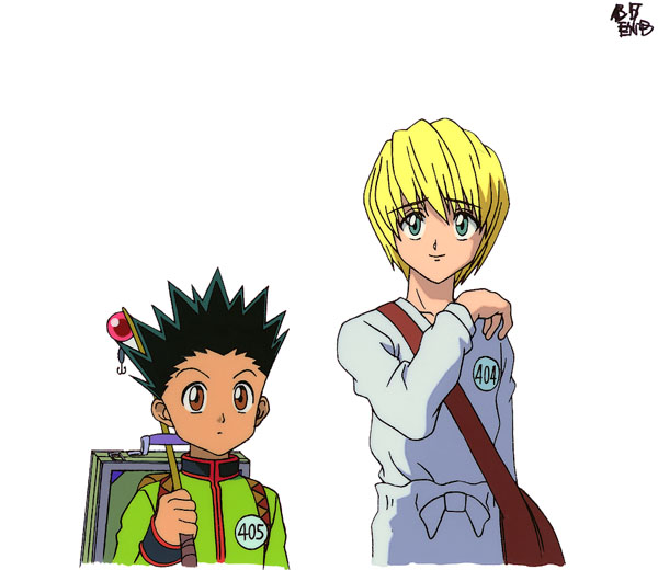 Gon and Kurapica