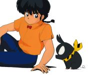 Ranma and P-Chan