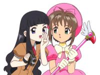 Tomoyo and Sakura